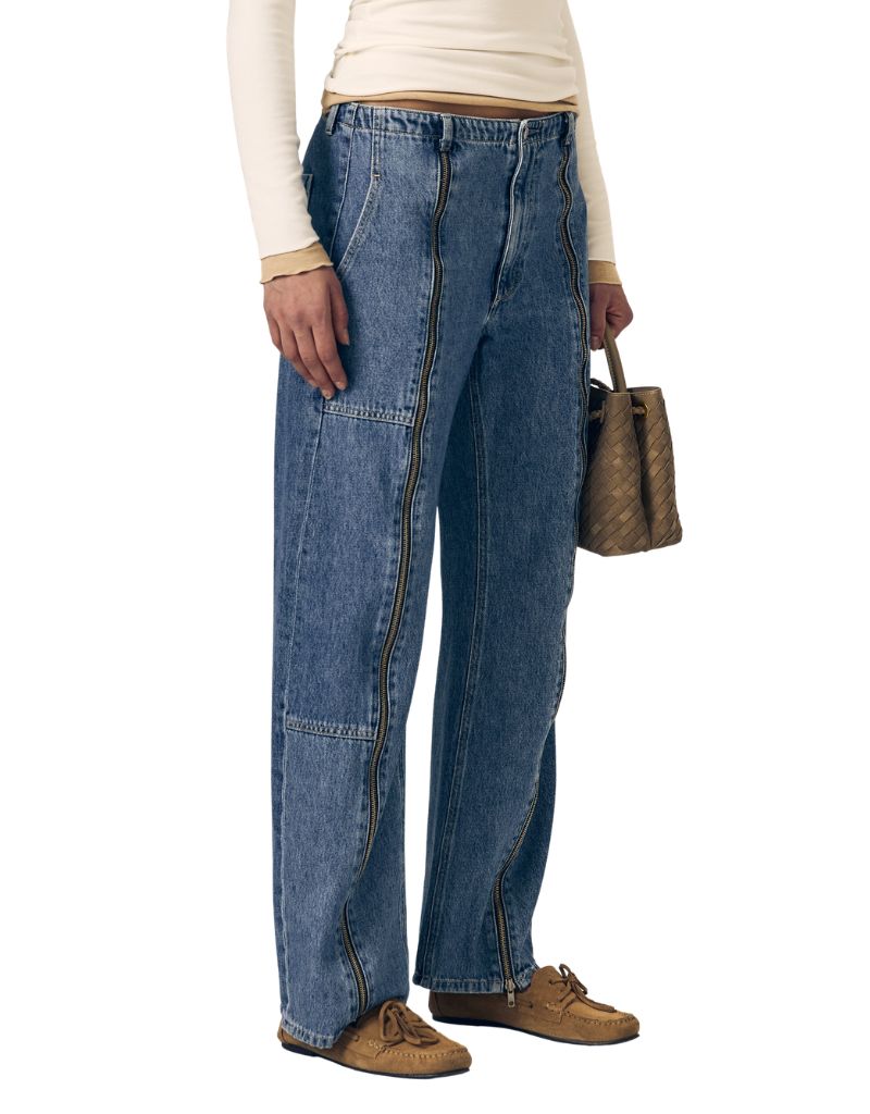 Jamie Cargo Mid Rise Blue Springs