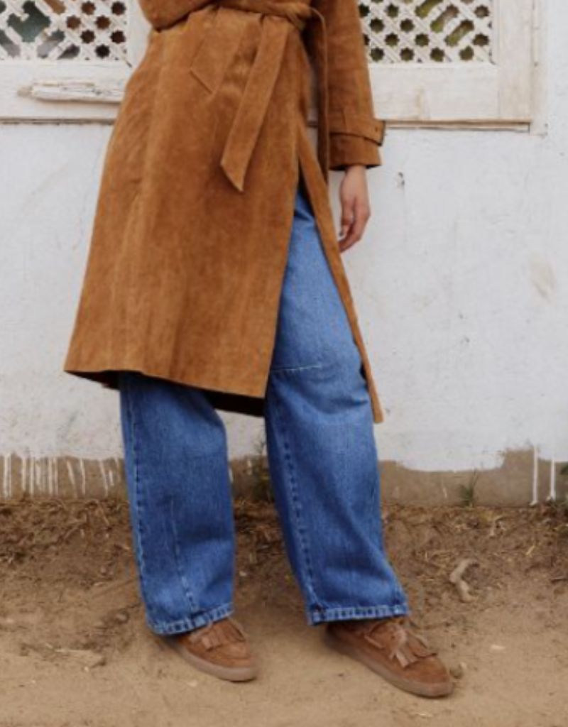 Pop Caramel Suede Loafer