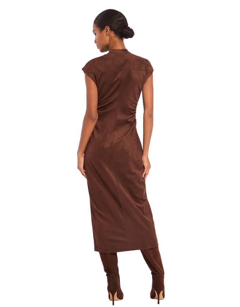 Maud Dress Faux Suede F26