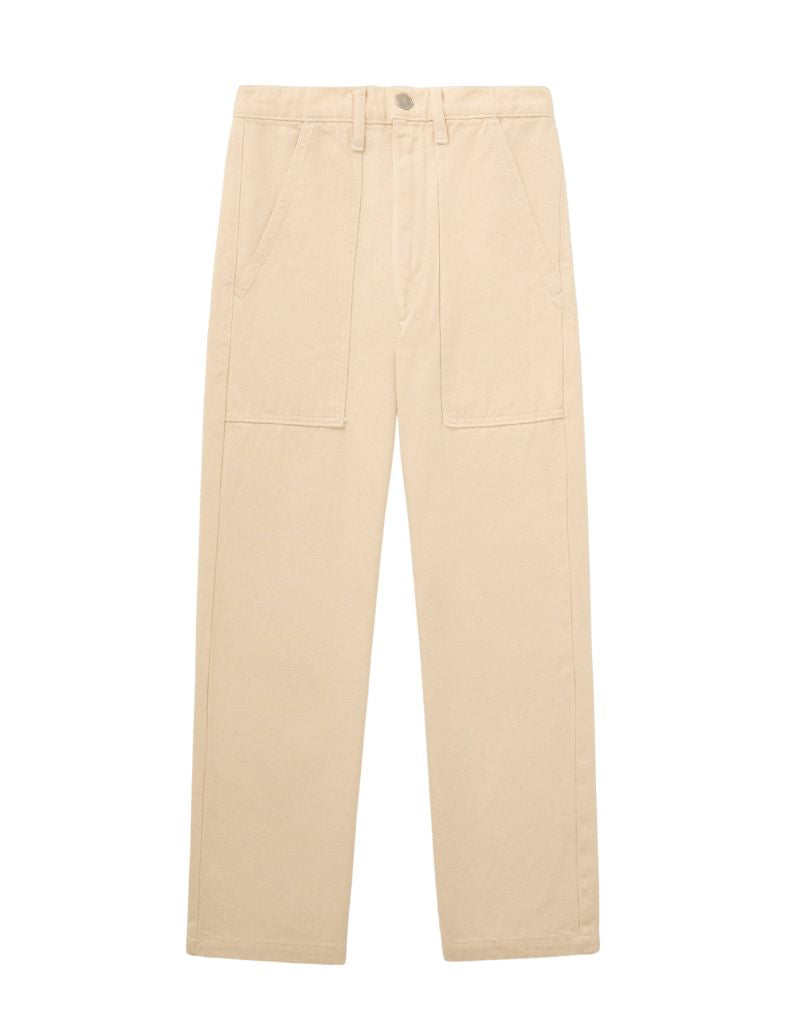 Women's River Pant in Garment Dyed Recycled Cotton Canvas