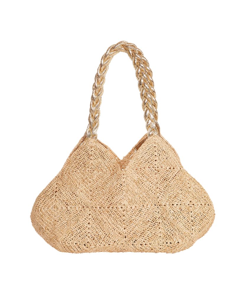 Foggia Tote Lux Natural Gold