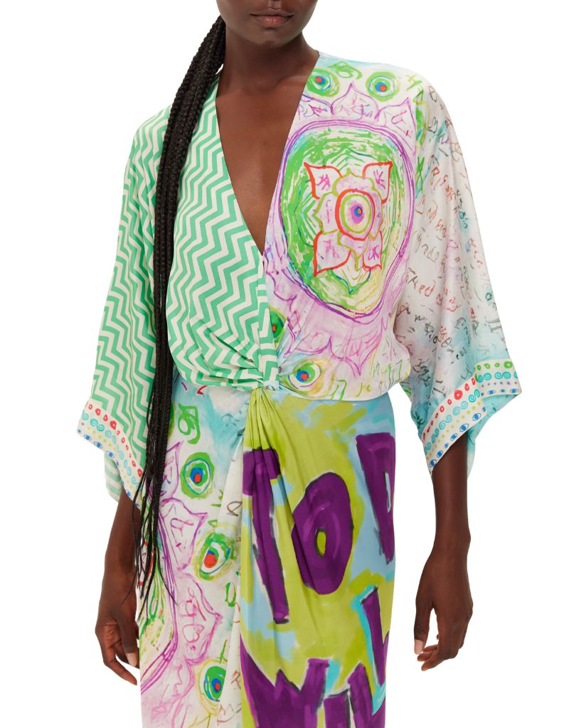 Camila Dress Runic Whisper