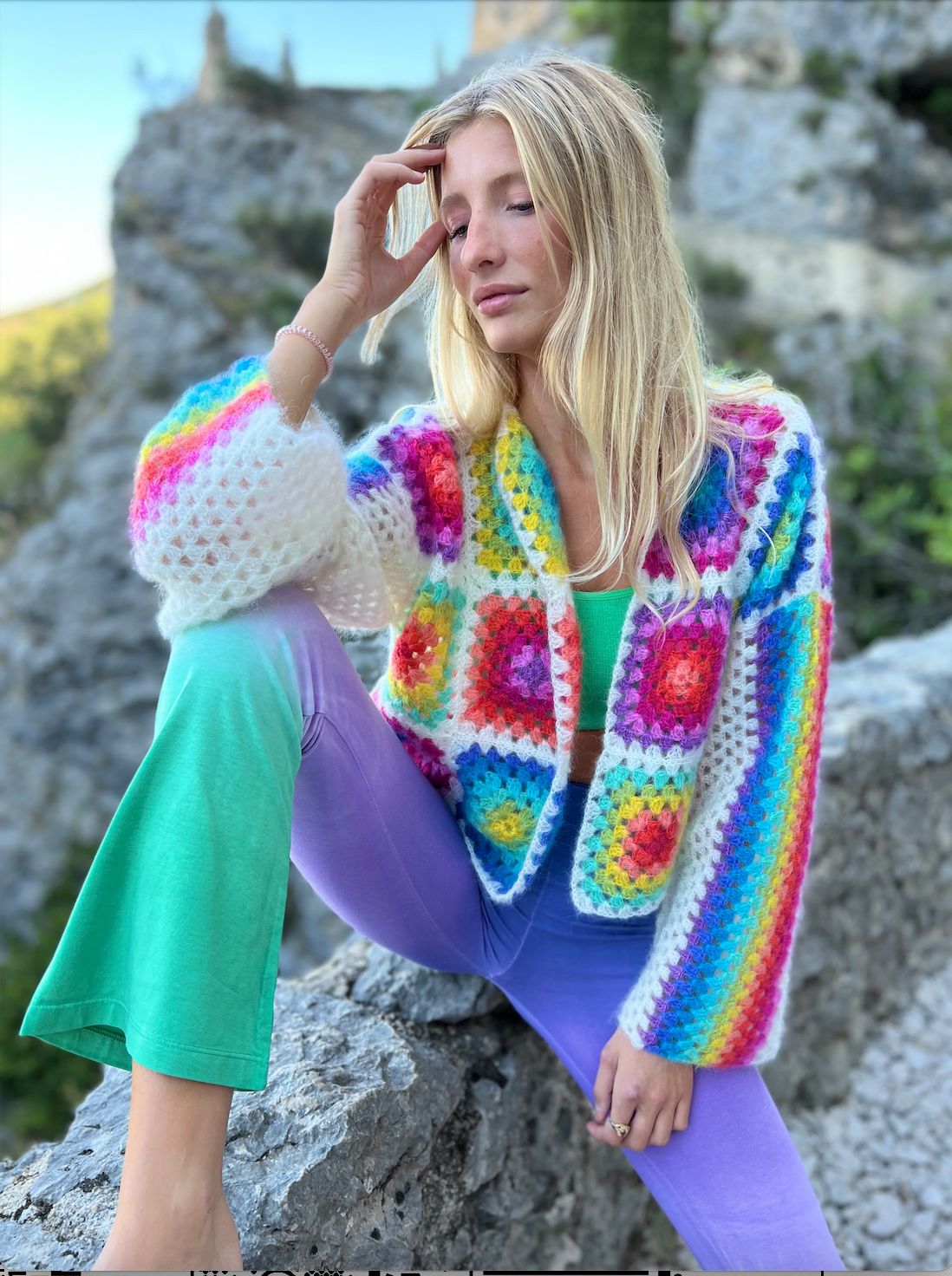 Patchwork Mohair Bolero Strongs