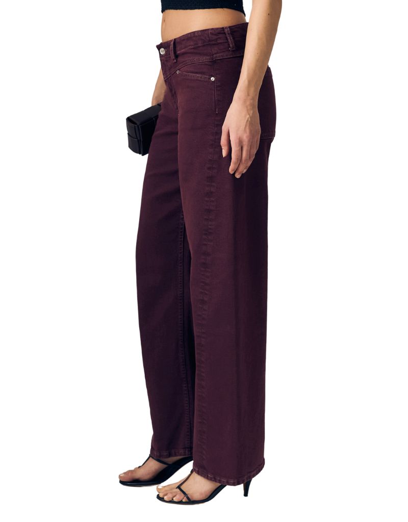 Selena Long Plum Noir