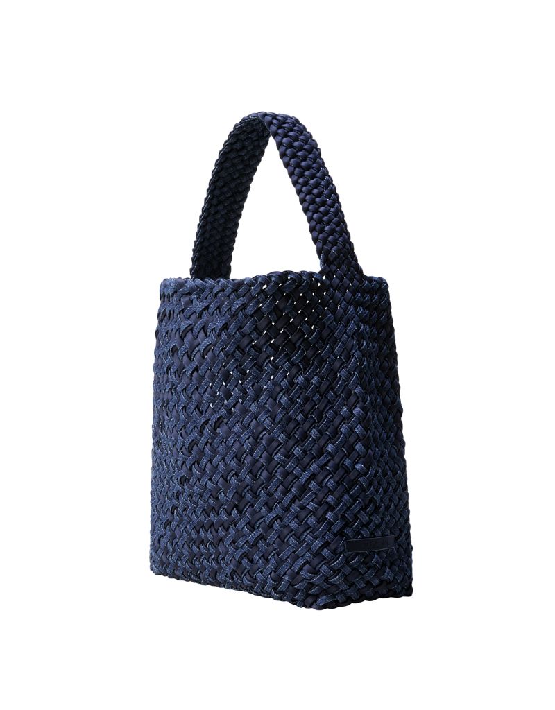 Nomad Medium Hobo Double Weave Indigo