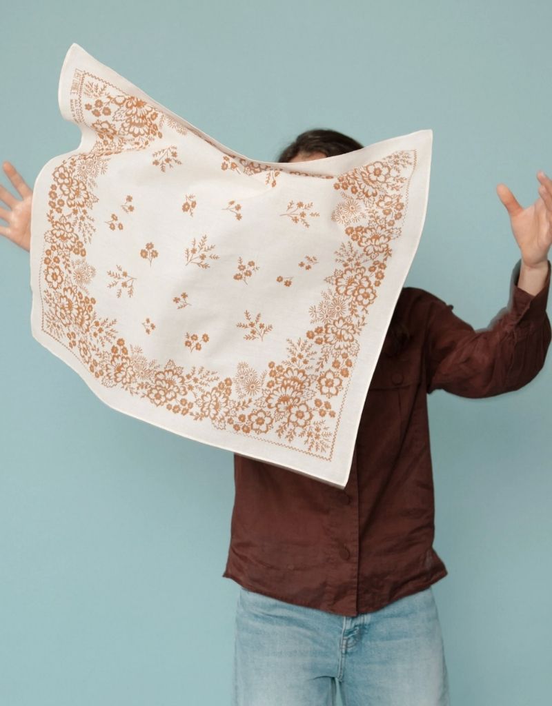 Cotton Field Bandana Almond