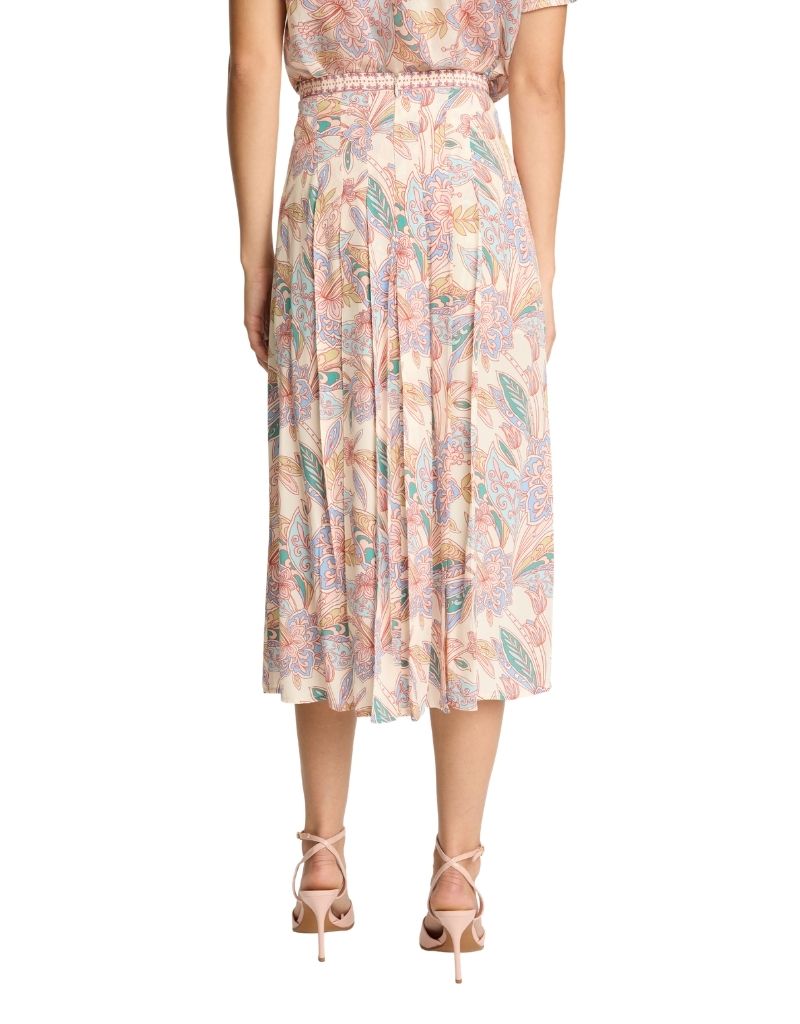 Glenda Skirt in Paisley Floral