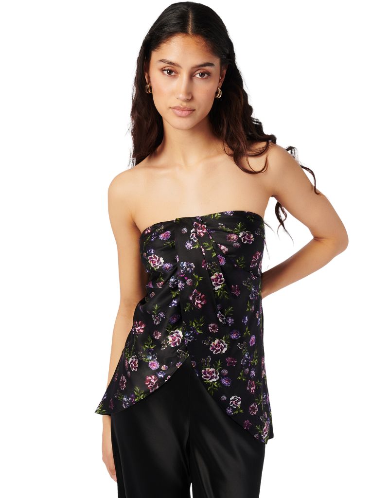 Bonita Strapless Camisole Mini Dark & Stormy Minds