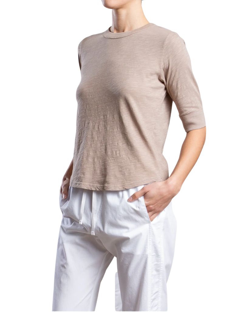 Giada Tee in Supima Slub Foundation