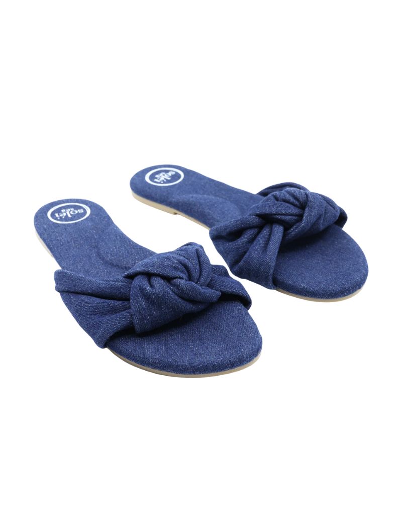 Nottie Slide Sandal Denim
