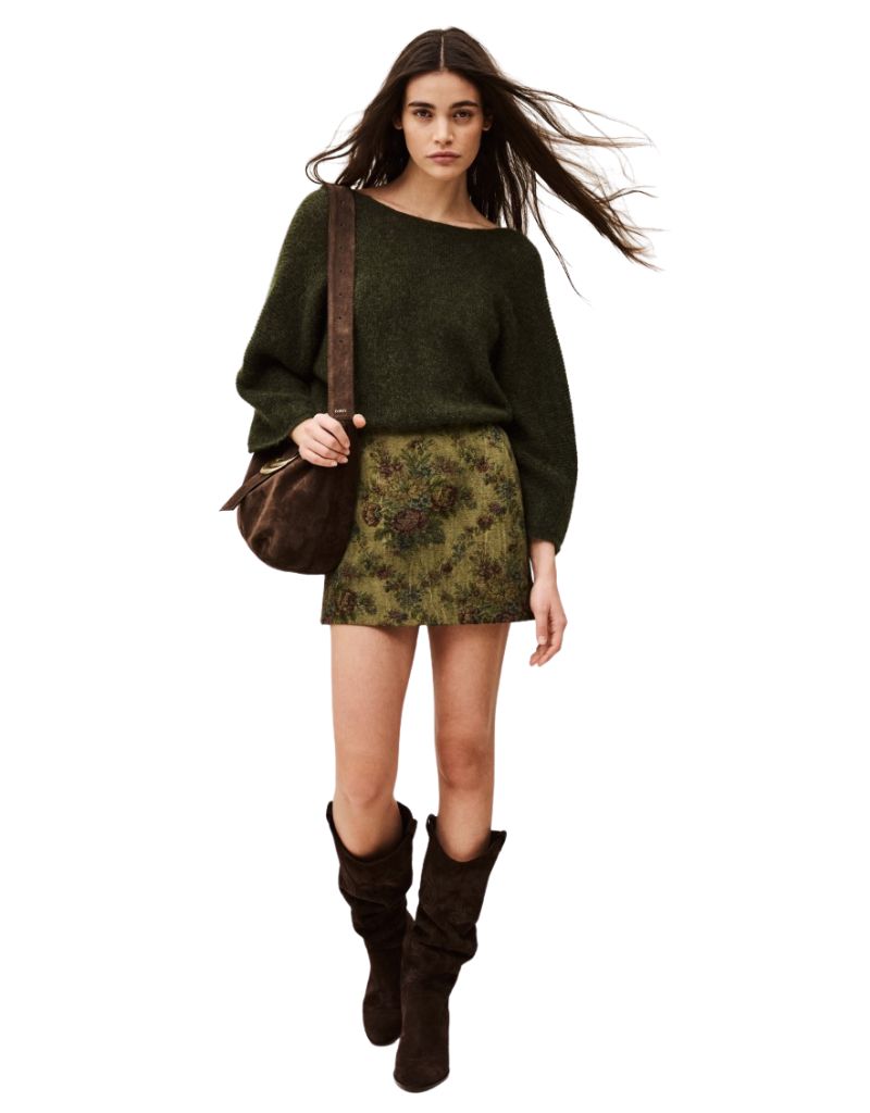 Skirt Rhea Kaki