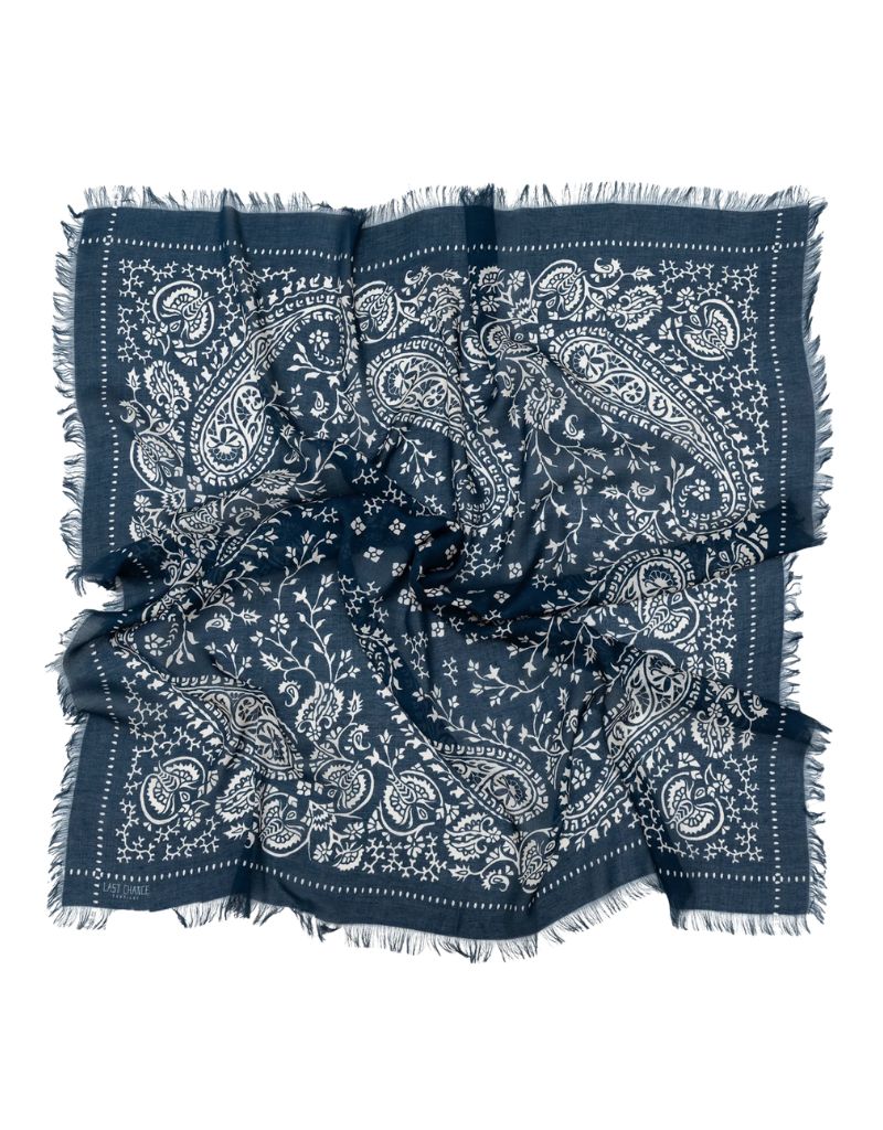 Big Honcho Bandana Paisley in Navy