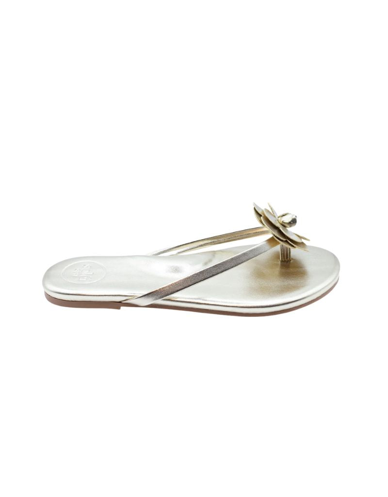 Valentina Metallic Gold