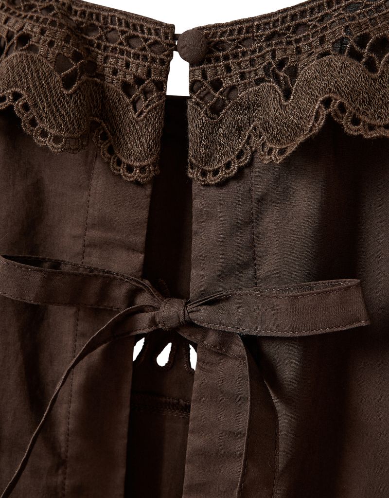 Kirsten Cloth Top Chocolate