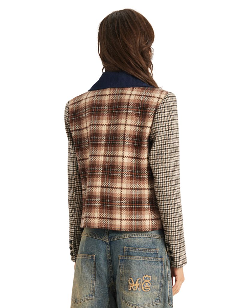 Daphne Velvet Double Breasted Jacket Vintage