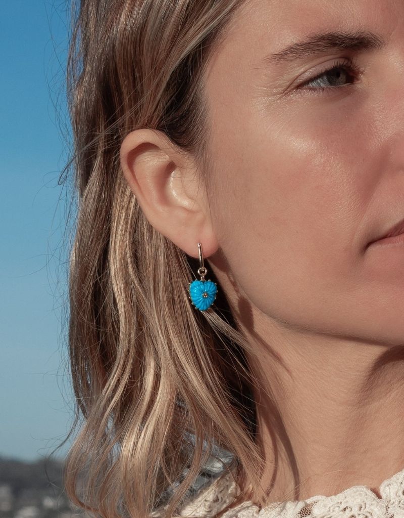 Isabel Howlite Earrings