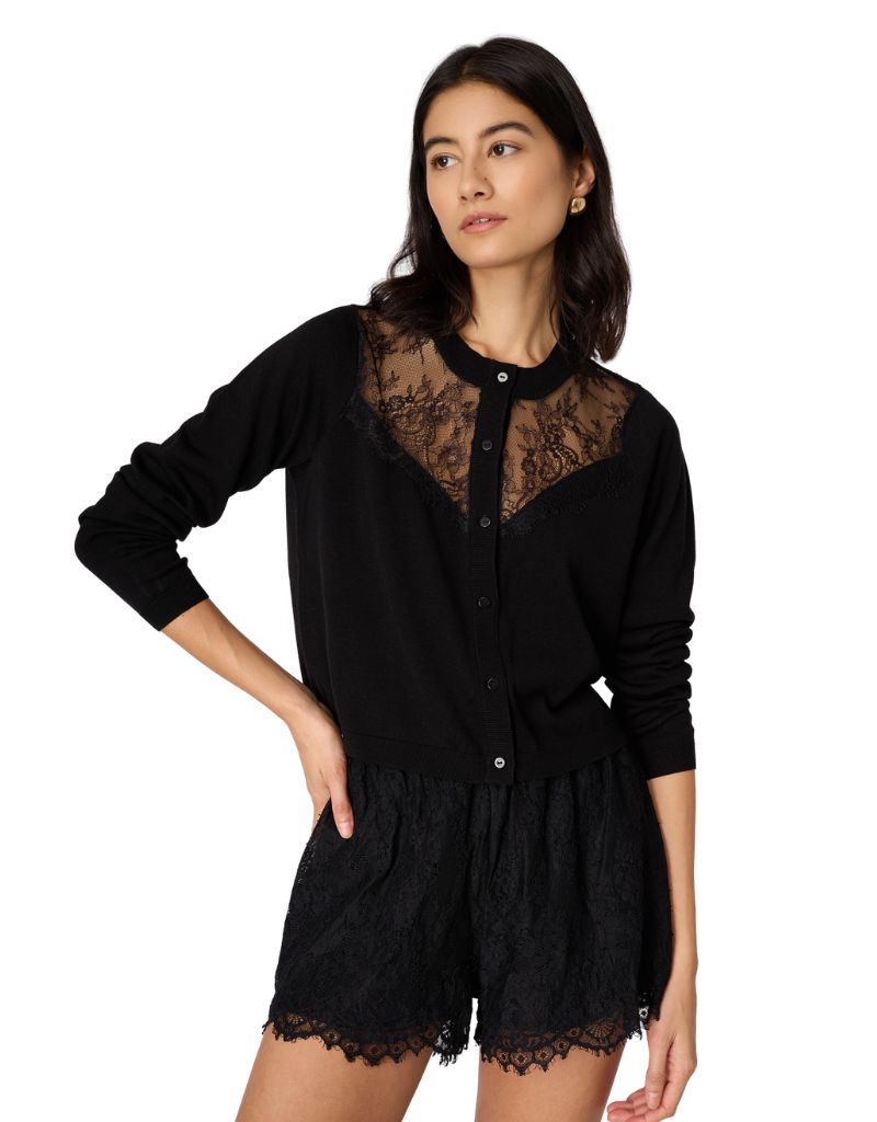 Harleth Cardigan Black