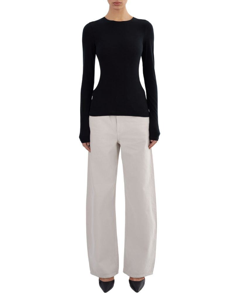 Medora Long Sleeve Top Black