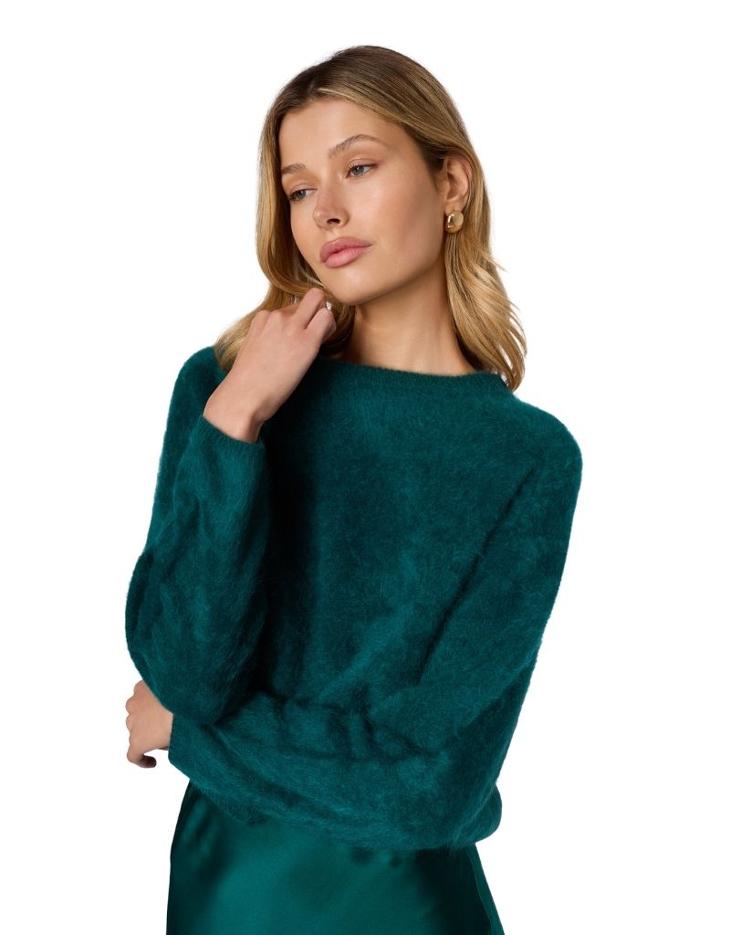 Niall Cashmere Sweater Dark Green H26
