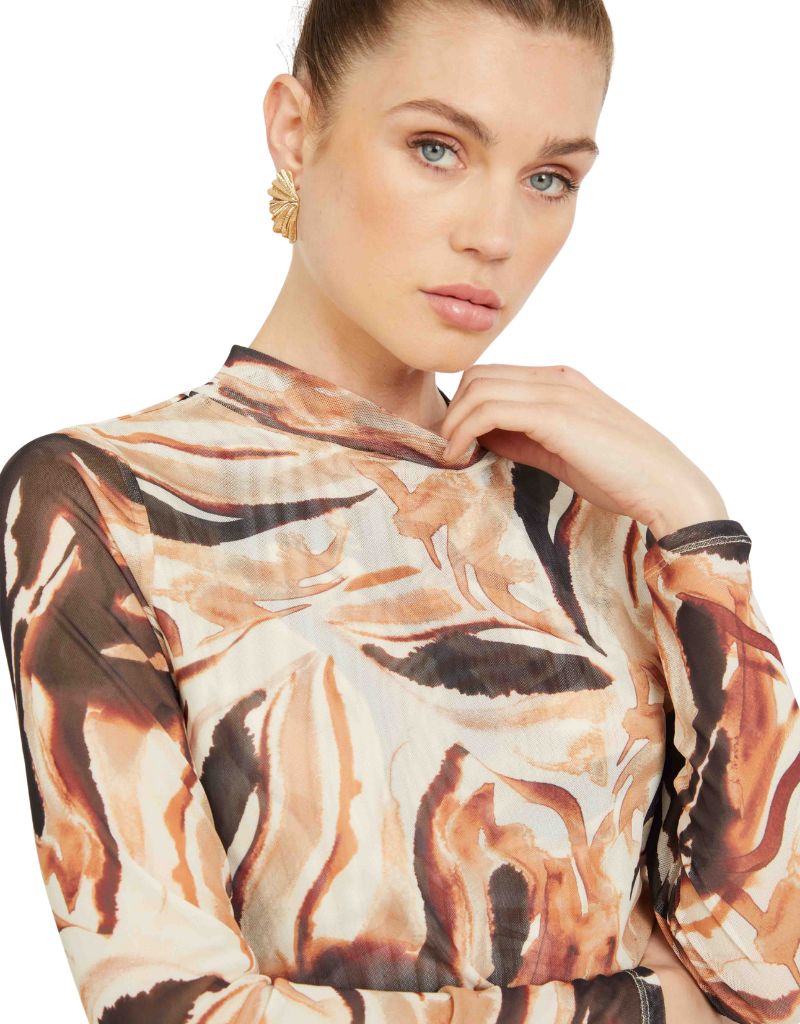 Marta Top in Bushveld Haze Tan