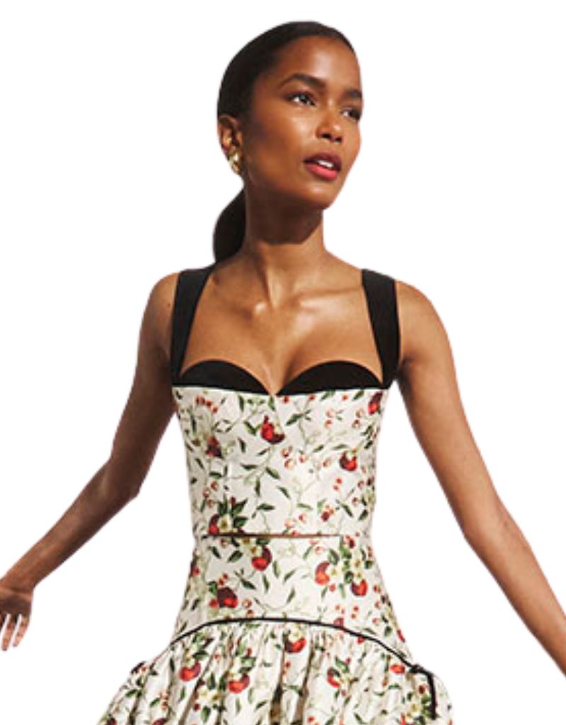 Ralston Bustier Camellia Ivory H26