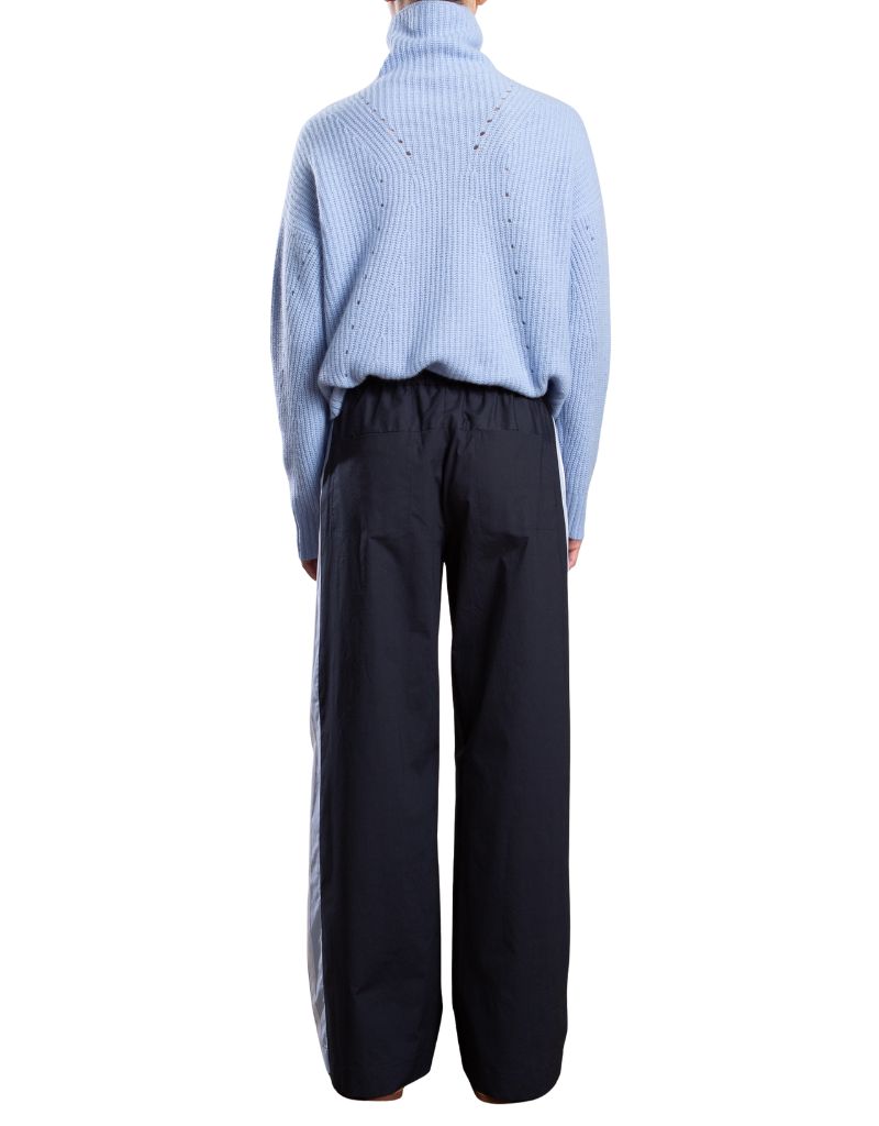 Wes Pant in Marbella Poplin Ink PS26