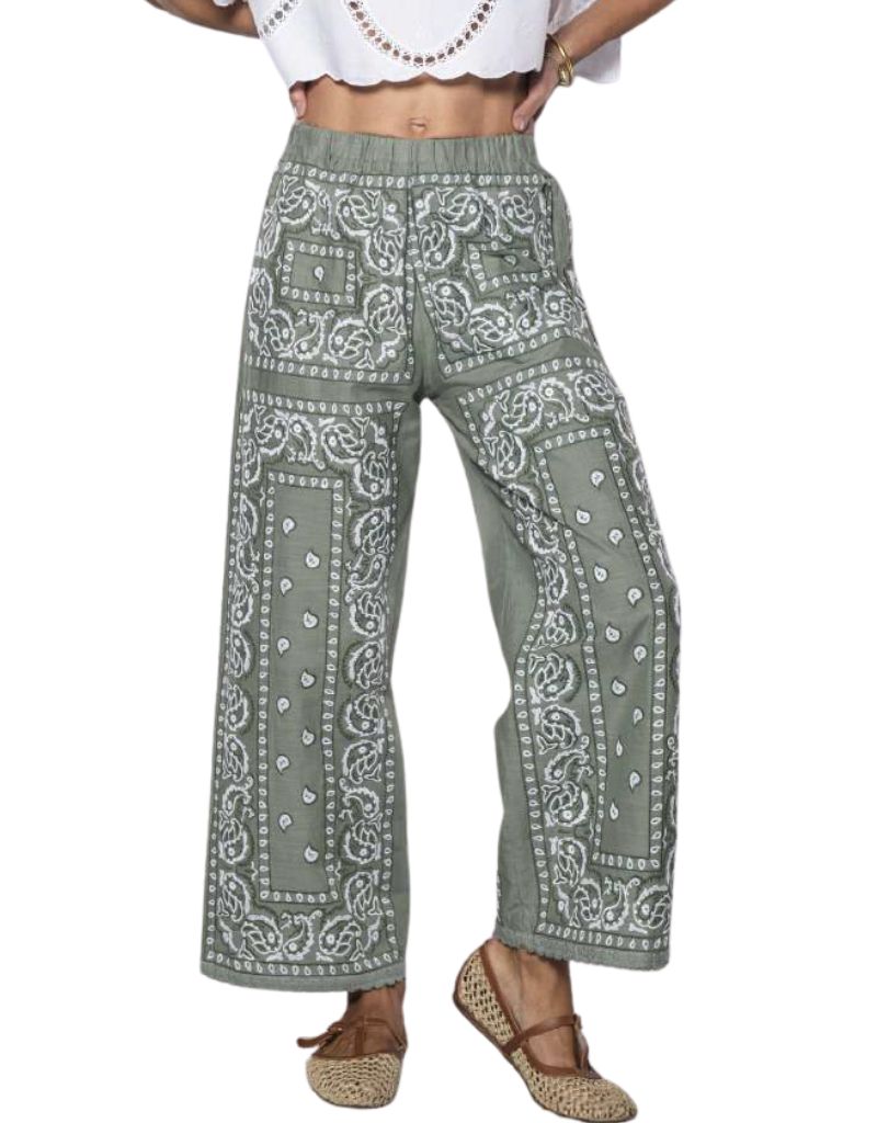 Bandana Long Pants Khaki Su26