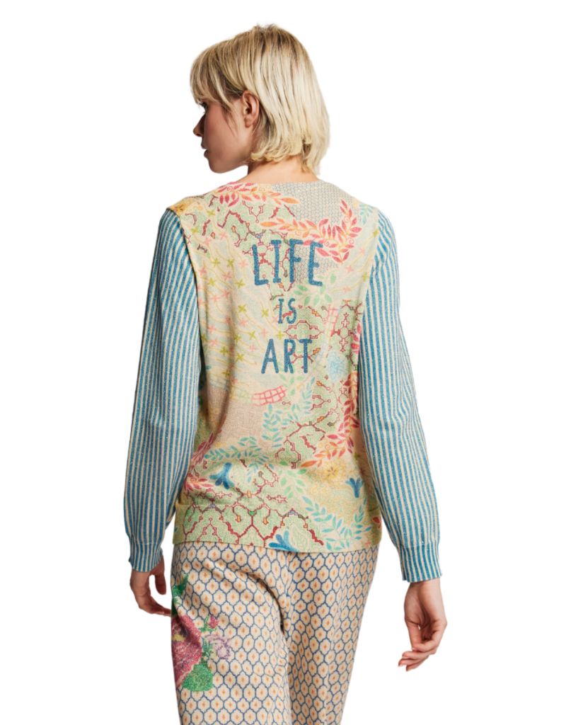 Emerta Niki Knit Top Shipibo