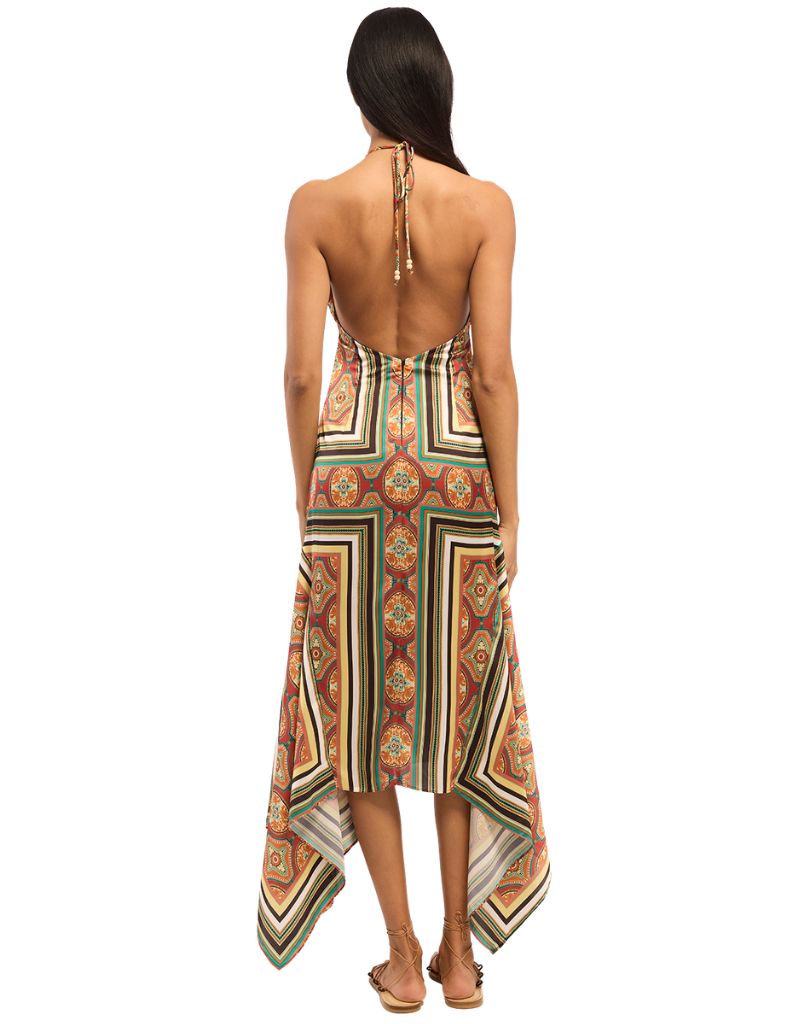Sheila Dress Majorelle Scarf