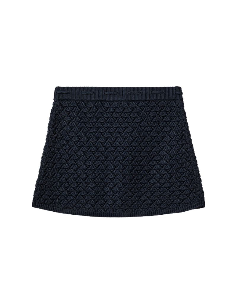 Riviera Mini Skirt Blue Su26
