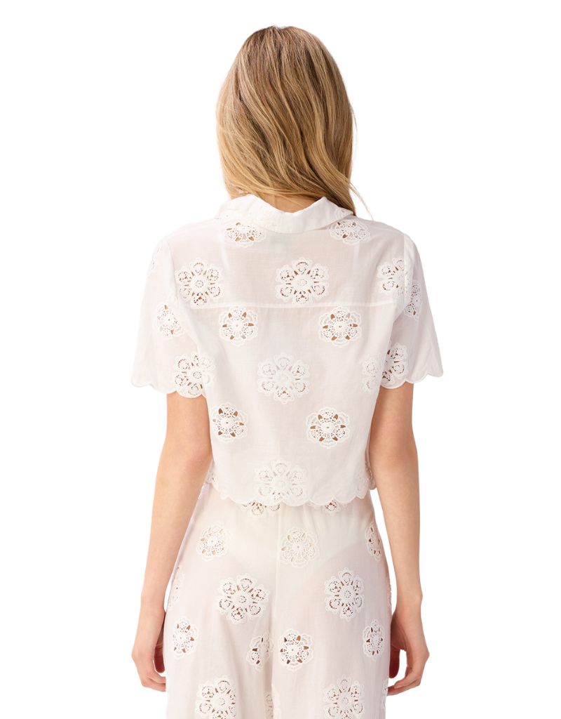 Xana Cotton Top Macadamia