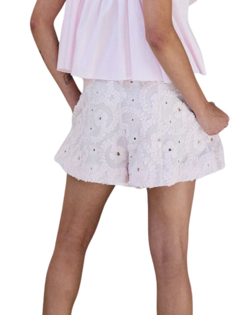 Flared Shorts Bliss Eyelet