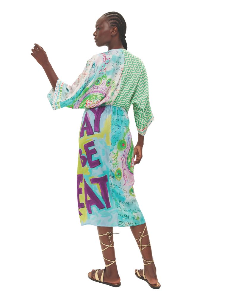 Camila Dress Runic Whisper