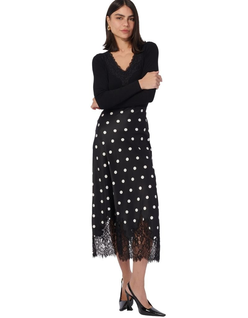 Vivienne Skirt Polka-Dot