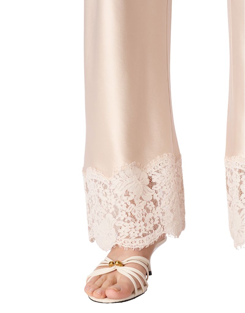 Bristol Lace Pant Oat