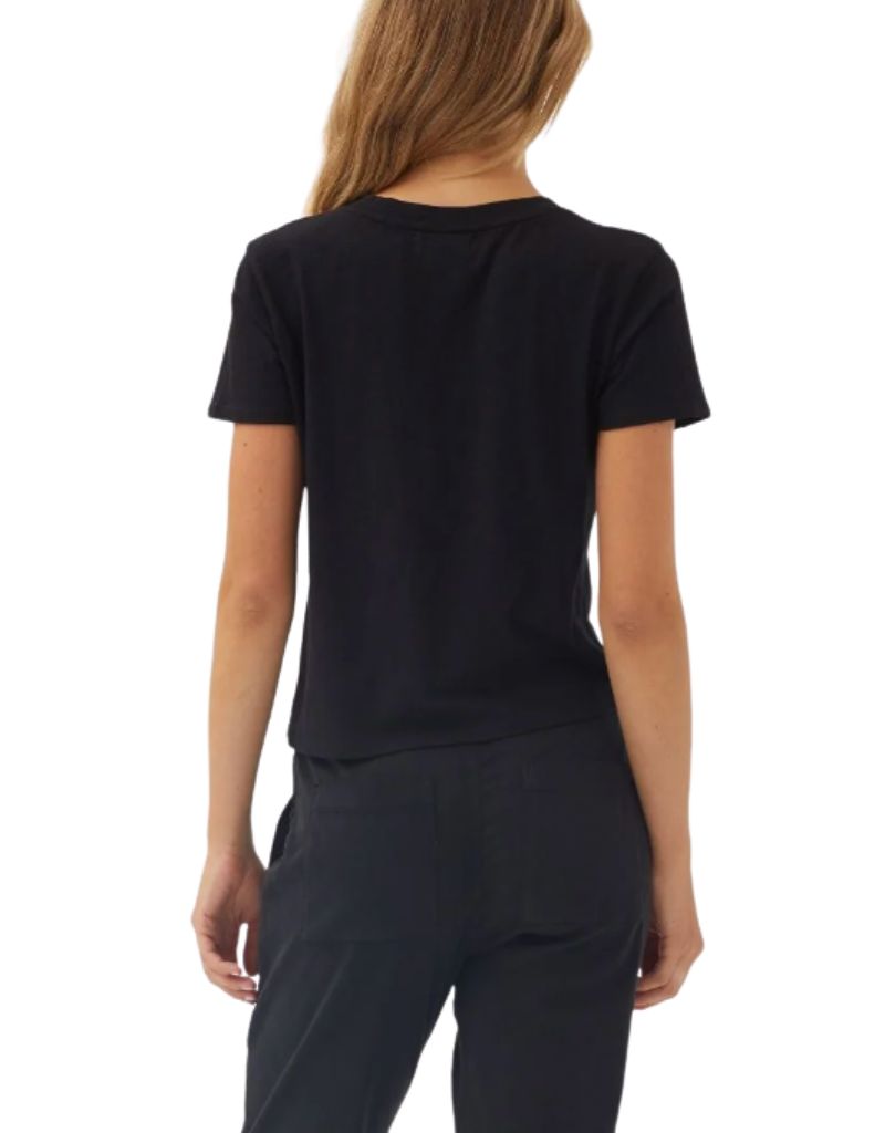 V-Neck Tee Black