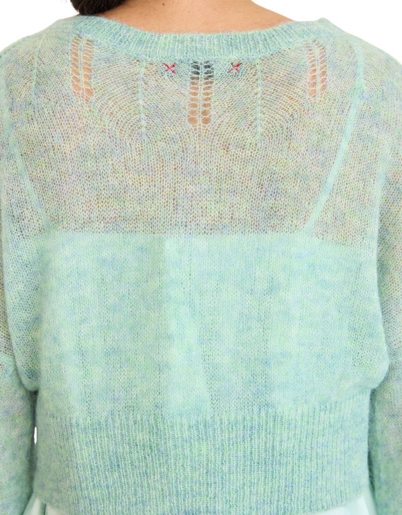 Whisper Cardi Mint
