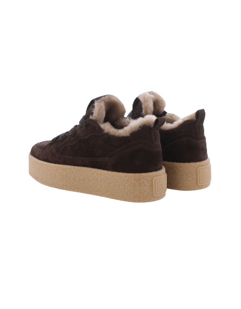 Bazar Pepe Camel Suede Sneaker