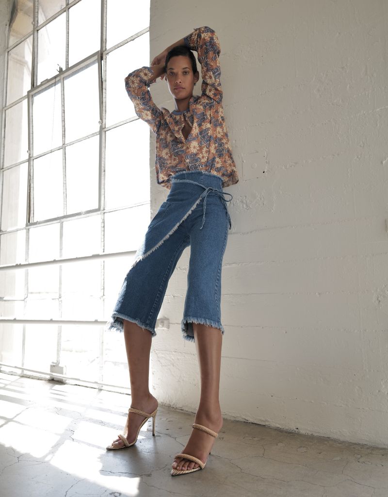 It's a Wrap Pant Denim