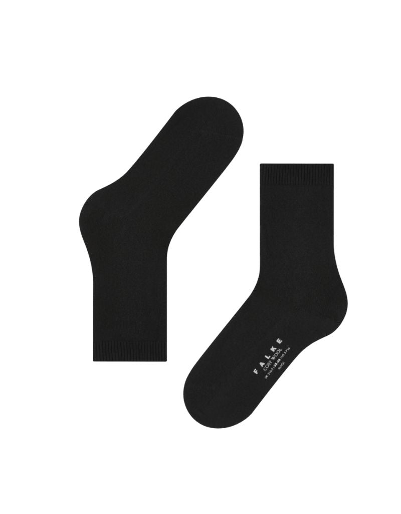 Cosy Wool Women Socks 47050 Black