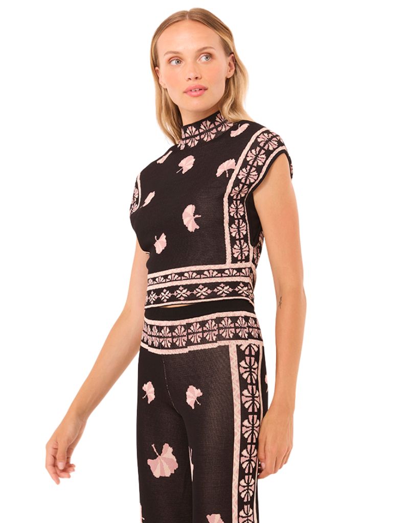 Alva Top Ginko Border