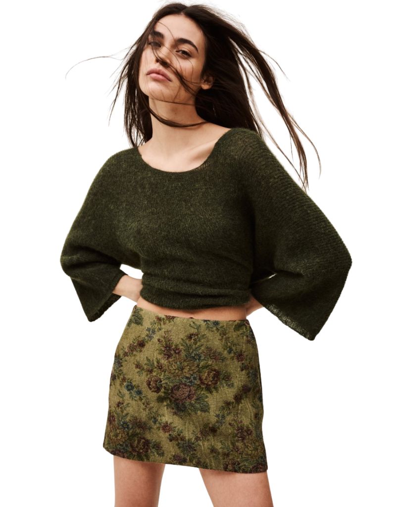 Skirt Rhea Kaki
