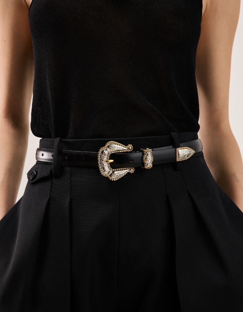 Santo Mixed Metal Black