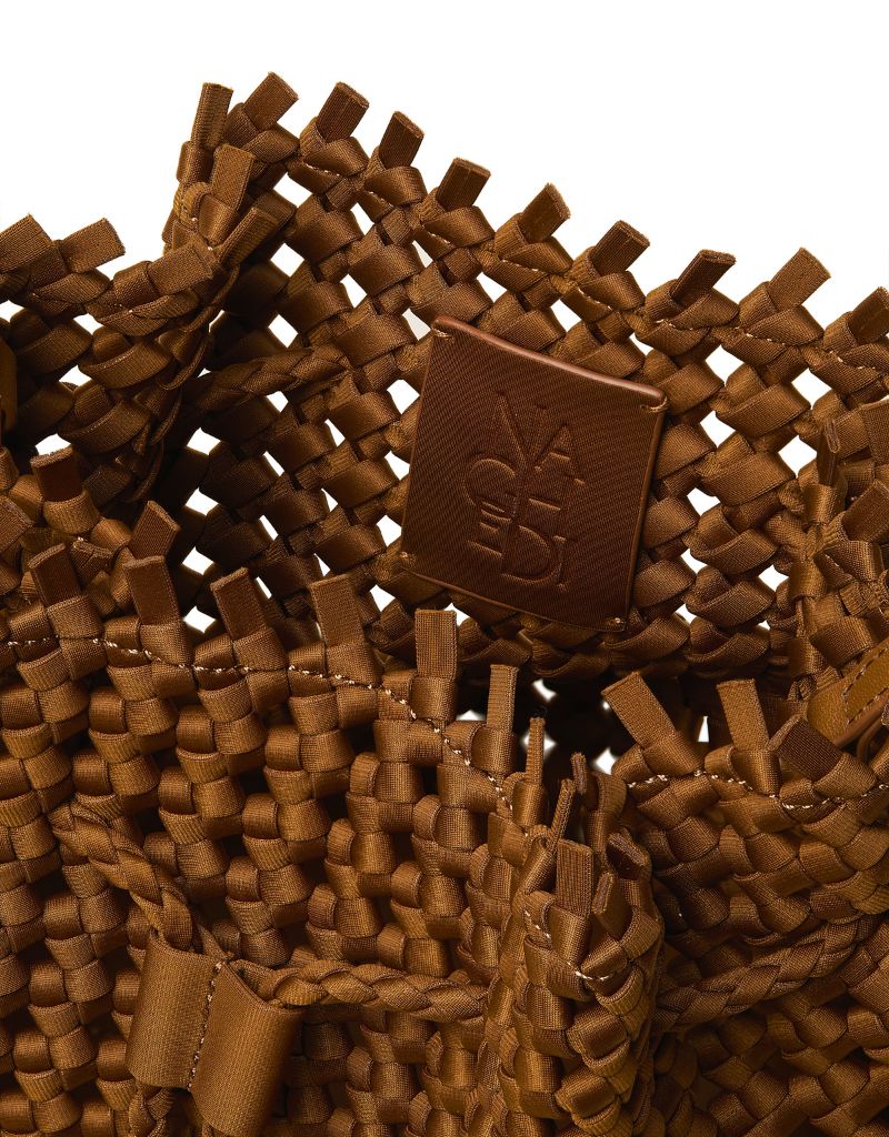 Mallorca Medium Bucket Open Weave Teak