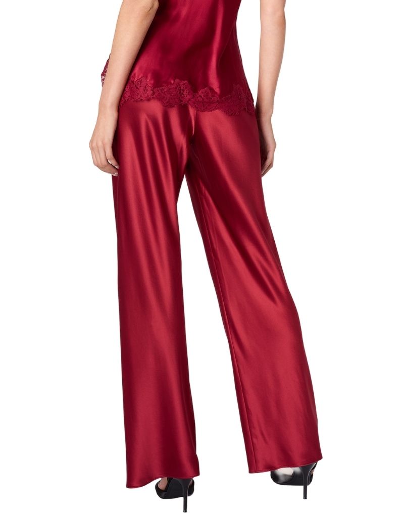 Bristol Mid Rise Pant Cherry Wine H26