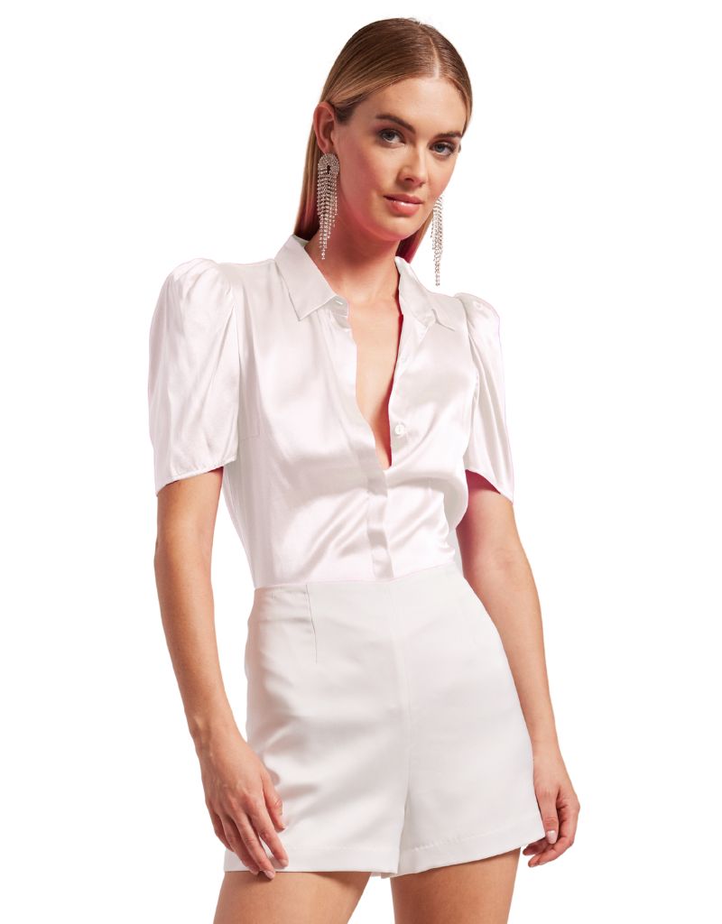 Melinda Blouse White