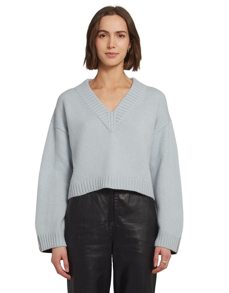 Lora Sweater Powder Blue Merlot