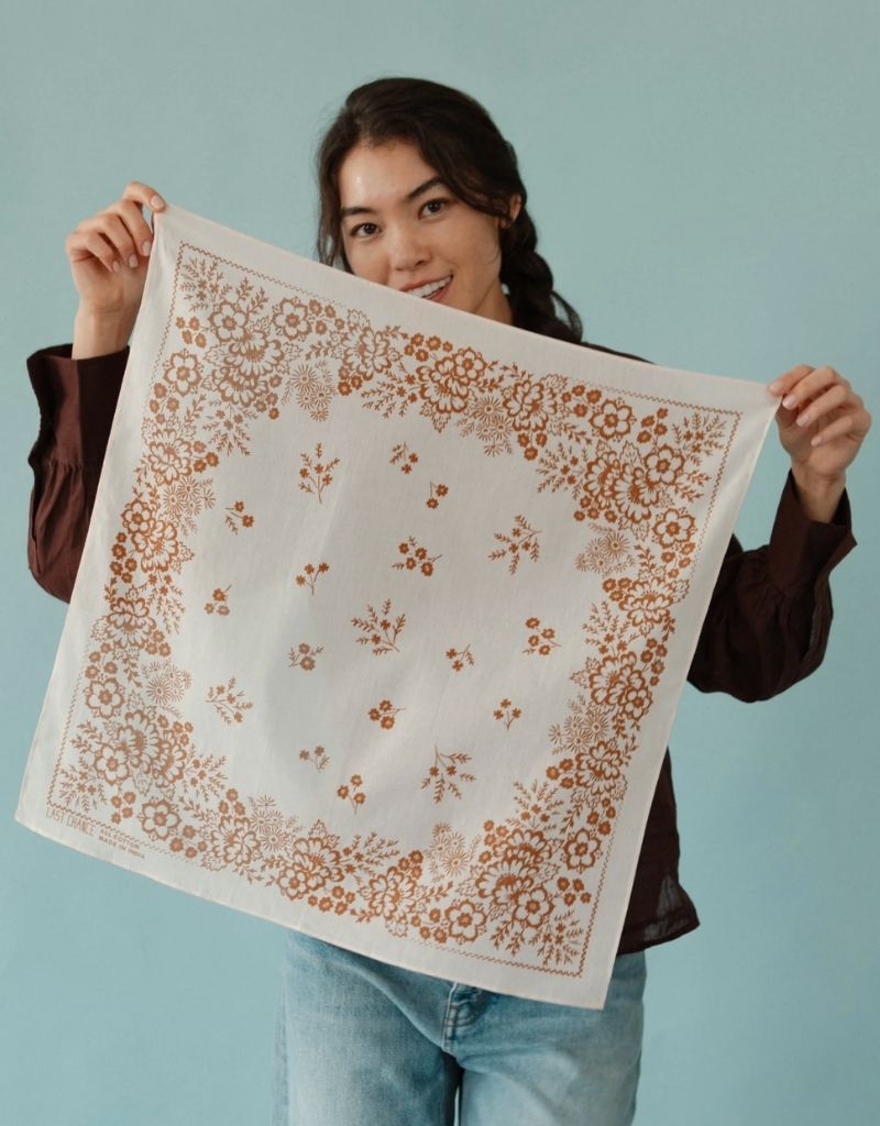 Cotton Field Bandana Almond