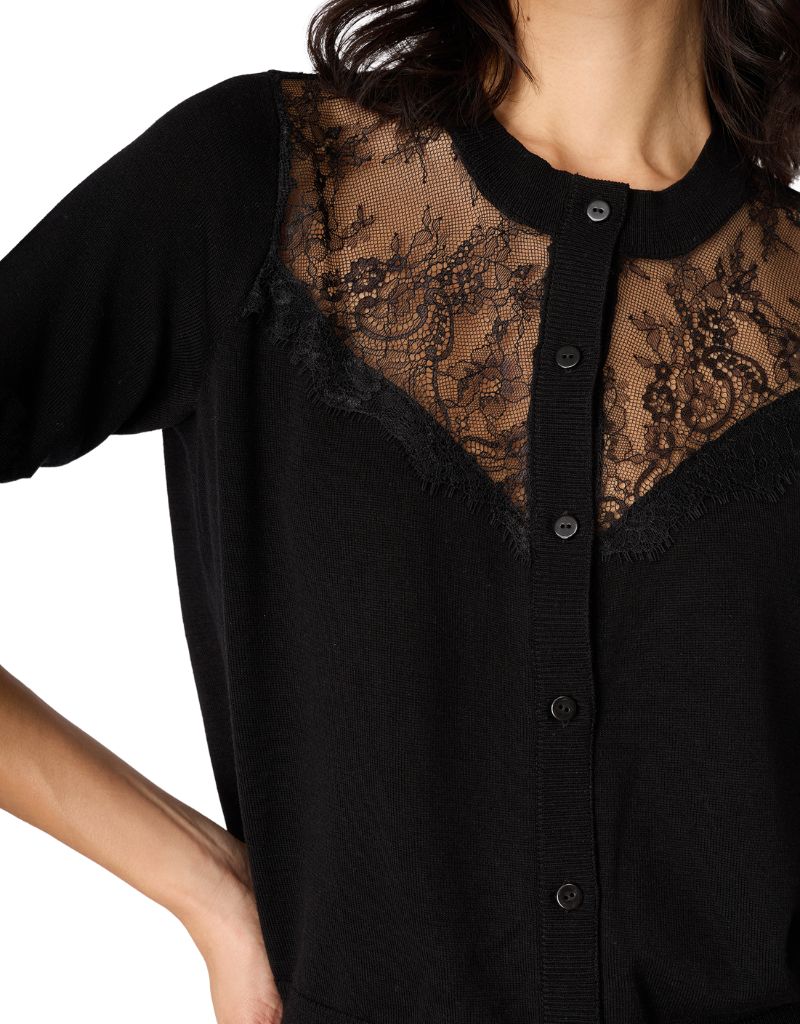 Harleth Cardigan Black