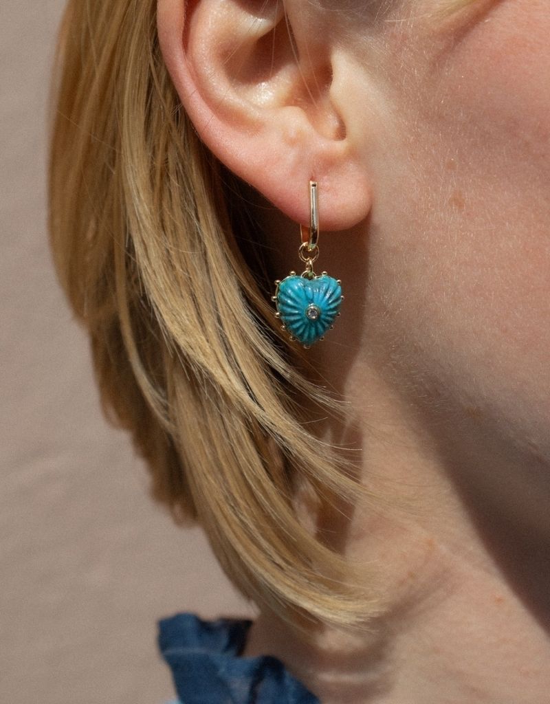 Isabel Howlite Earrings